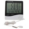 THERMOMETER HYGROMETER - TEMPERATURE HUMIDITY CLOCK - HTC-2 DIGITAL